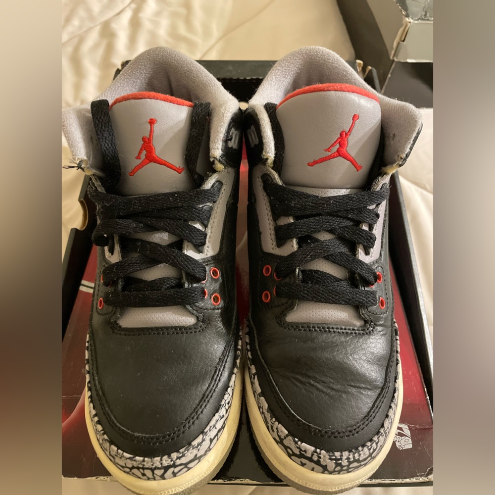 Air Jordan Black and Gray Sneakers